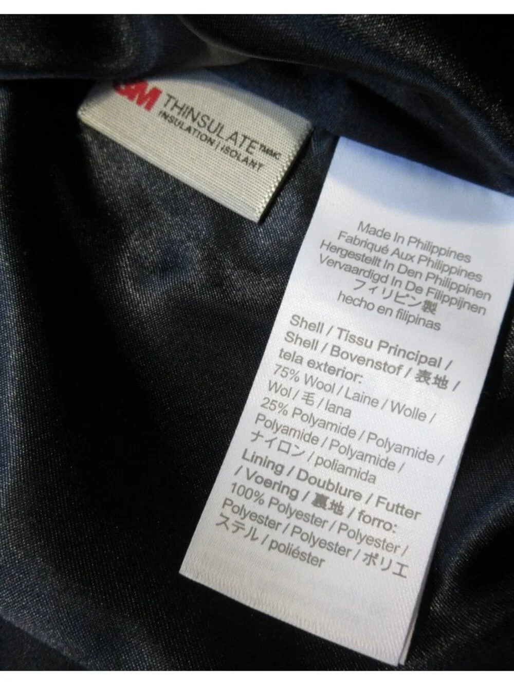 NWT J.Crew New Lady Day TopCoat in Black Italian Doublecloth Wool 2